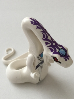 LEGO Minifigure-Pythor - White (70596)-Ninjago-NJO220-Creative Brick Builders